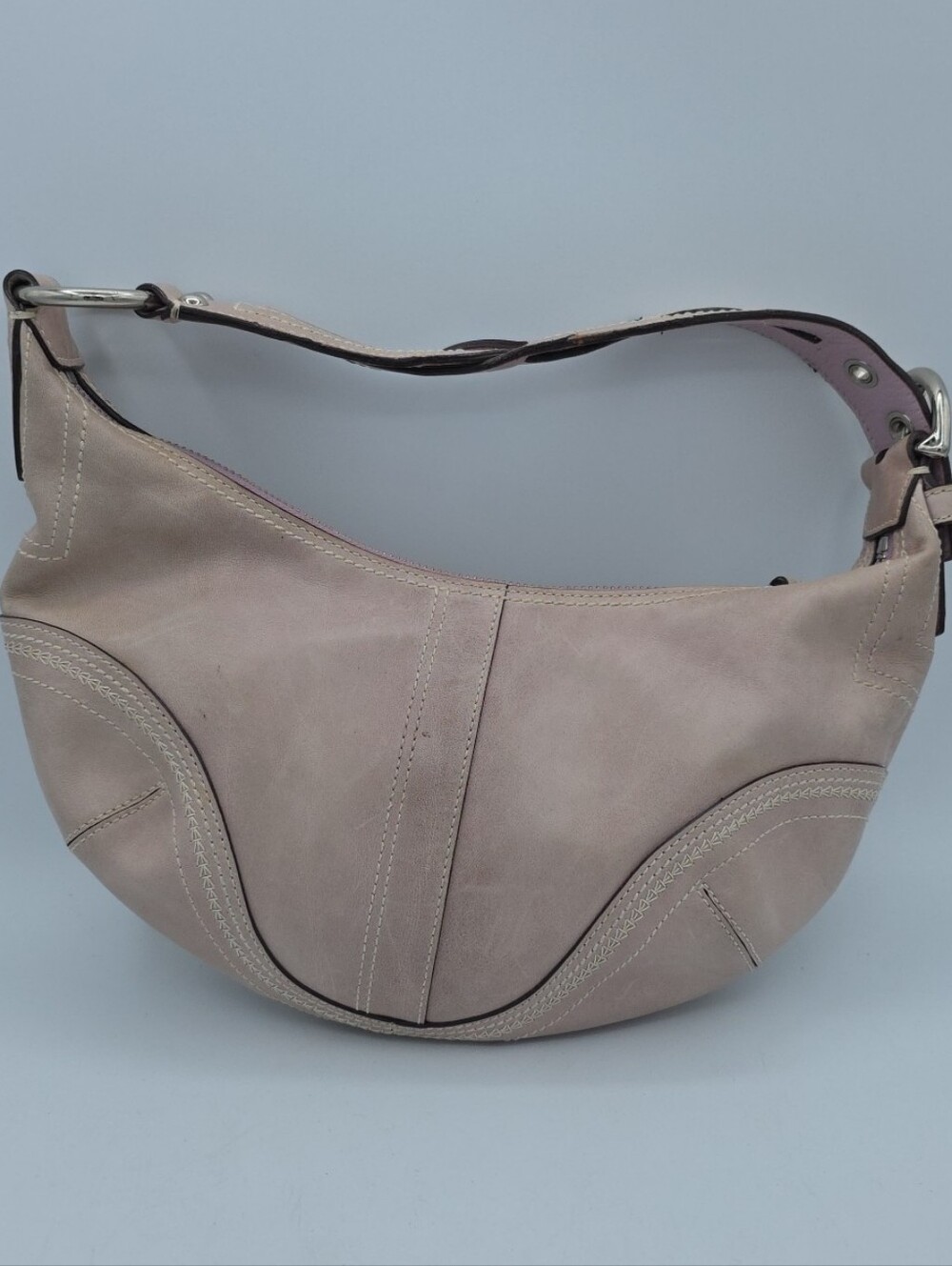 COACH Soho Boho Lilac 10574 Shoulder Bag Y2K Vintage - Picture 2 of 16